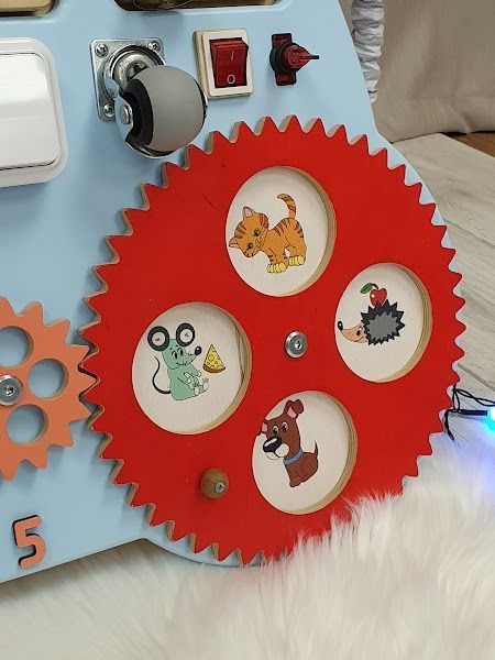 Бизиборд Машинка Boobakiki M-004 фото